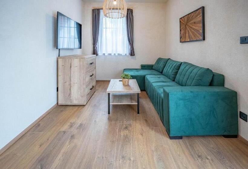 带2个卧室的公寓, Residence Klažary U žumberka   Terasové Apartmány