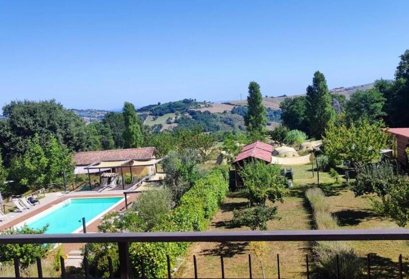 Апартаменты 1 Спальня с Видом, Camping Le Marche Apartments