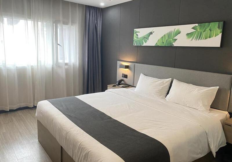 수피리어 룸, Thank Inn Plus Taian Dongping Xishan Road