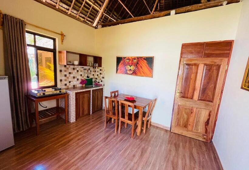 带1个卧室带泳池的公寓, Lulu Bungalows