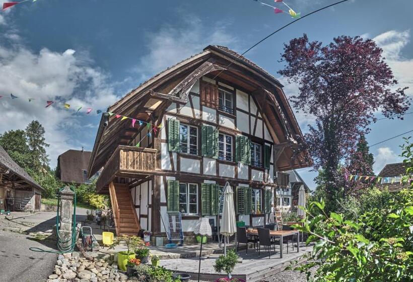Номер Стандарт, Uelis Stöckli Gästezimmer Auf Belebtem Bauernhof Mit Hotpot Und Alpakatrekking