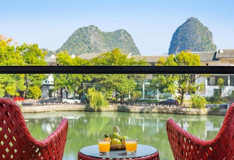 Люкс Deluxe Кровать Кинг, Guilin Heshe Lakeside Resort