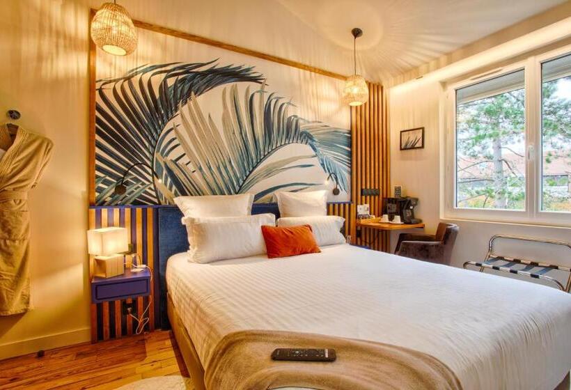 Номер Стандарт Индивидуальный, Le Castel Cabourg Hôtel & Spa  Restaurant La Calypso