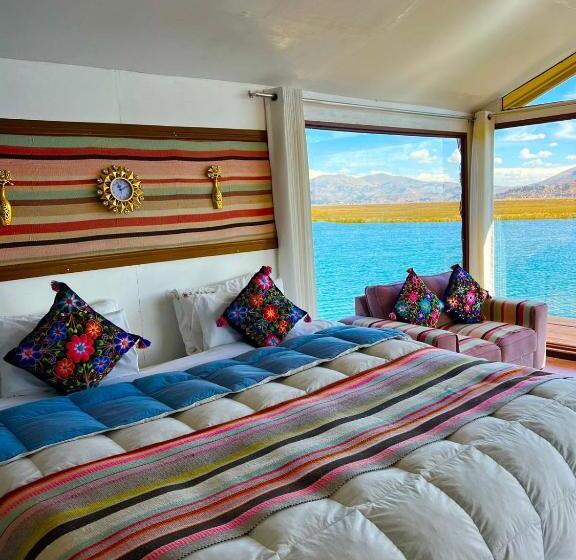 스탠다드 룸 킹사이즈 침대, Posada Del Titicaca Lodge