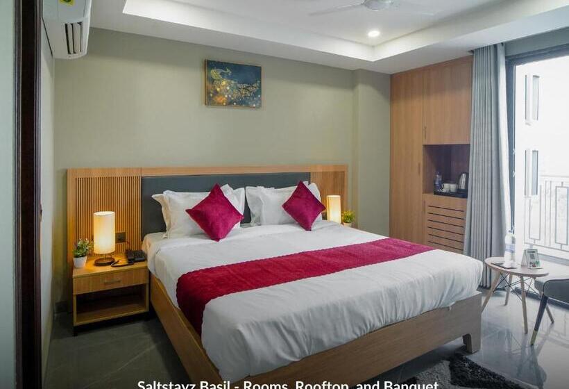 带大床的标准间, Saltstayz Basil   Near Golf Course Road & Extension Road