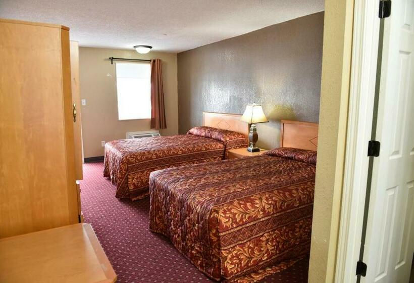 Номер Стандарт 2 Двуспальные Кровати, Knights Inn Merrillville