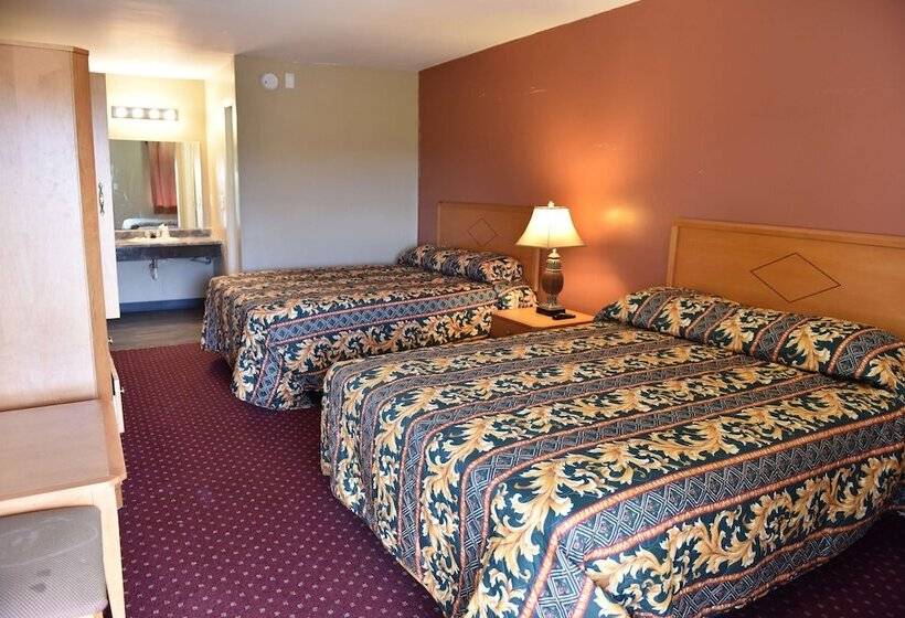 Номер Стандарт 2 Двуспальные Кровати, Knights Inn Merrillville