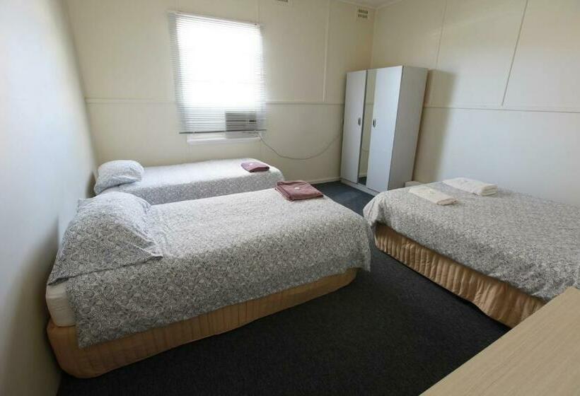 اتاق استاندارد با سرویس بهداشتی مشترک, Broken Hill Tourist Lodge