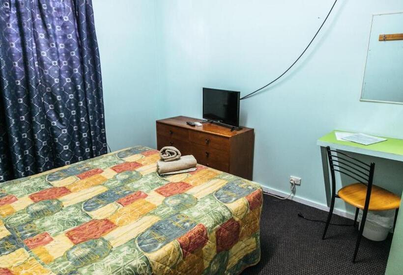 اتاق استاندارد با سرویس بهداشتی مشترک, Broken Hill Tourist Lodge