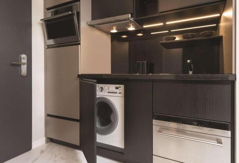 דירת חדר דלוקס, Adina Apartment Hotel Frankfurt Westend
