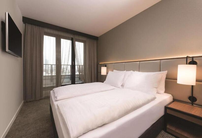 Deluxe-huoneisto 1 Makuuhuone, Adina Apartment Hotel Frankfurt Westend