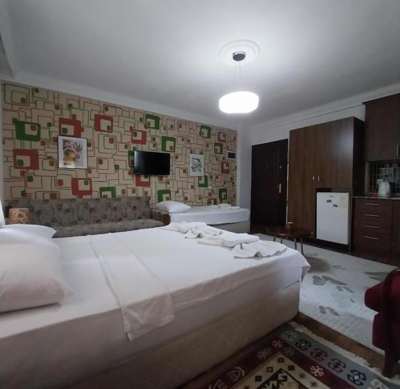 Четырехместный Номер Стандарт с Балконом, Jasmin Apart Otel