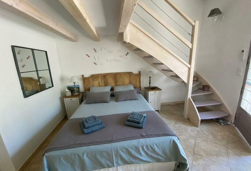 标准房带园景, Mas De L'estello B&b