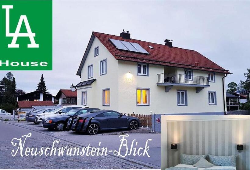 스탠다드 트리플 룸 테라스, House La Neuschwanstein Blick