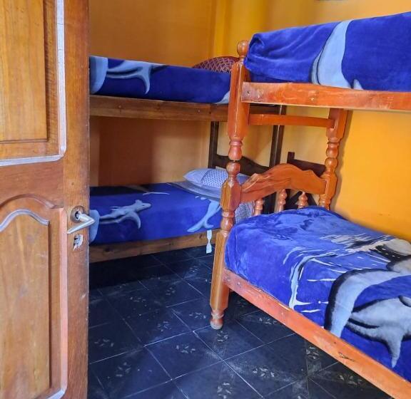 הכלכלה חדר לארבעה עם מקלחת משותפת, Carnavalito Hostel Tilcara