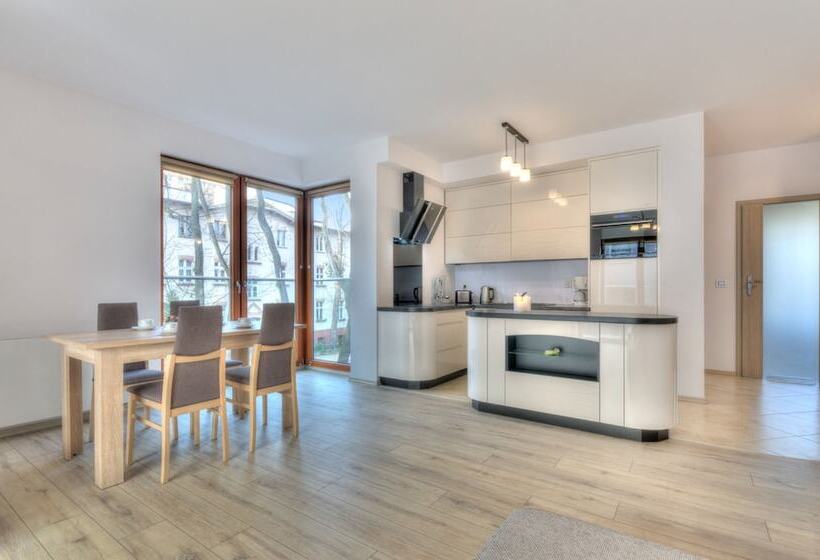 شقة ديلوكس غرفة واحدة, Dom & House   Apartments Sopot Kamienny Potok