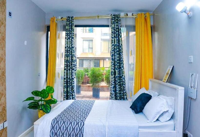 اتاق استاندارد با تراس, Kikat Furnished Studio Apartments