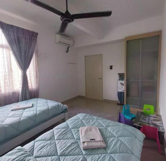 ２ベッドルームアパートメント, Homestay De’viana Nms Residence