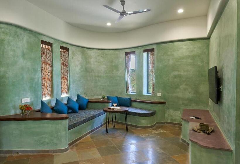 别墅: 1间卧室带游泳池, J Wild A Private Pool Villa Resort, Jawai
