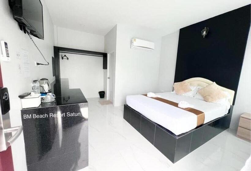 Quarto Deluxe, Bm Beach Resort Satun บีเอ็มบีชรีสอร์ท