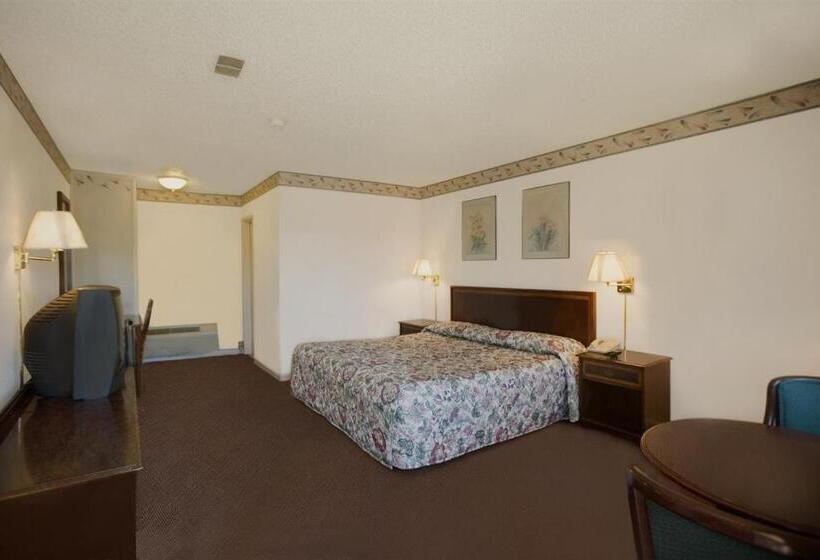 キングサイズベッドのスタンダードルーム, Americas Best Value Inn Greenbush Albany