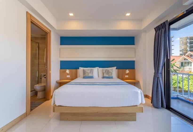 اتاق استاندارد با بالکن, @aonang Guesthouse