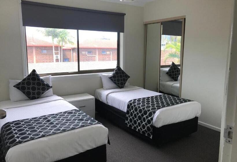 3침실 디럭스 아파트, Coffs Shearwater Motel