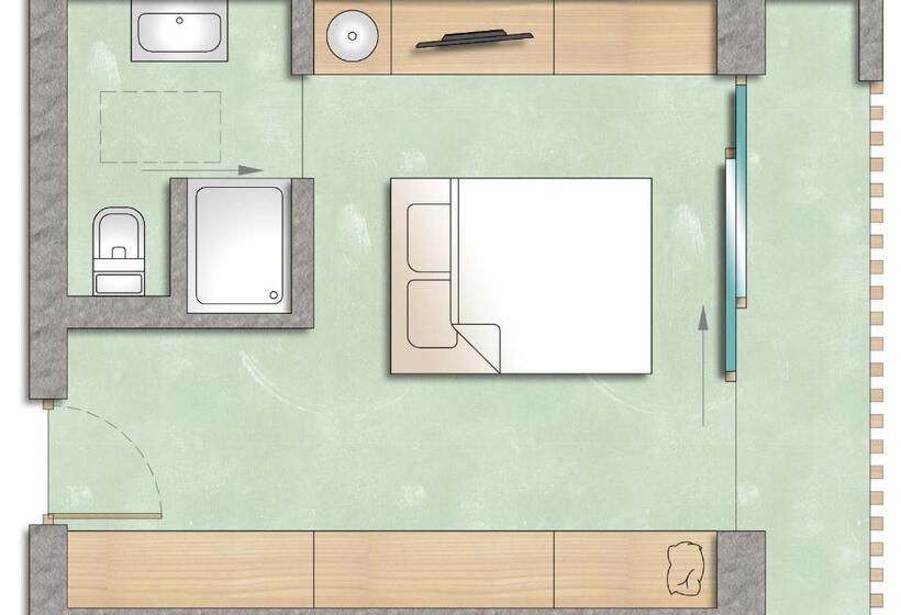 Номер Стандарт Вид на Горы, Bio Hotel Panorama