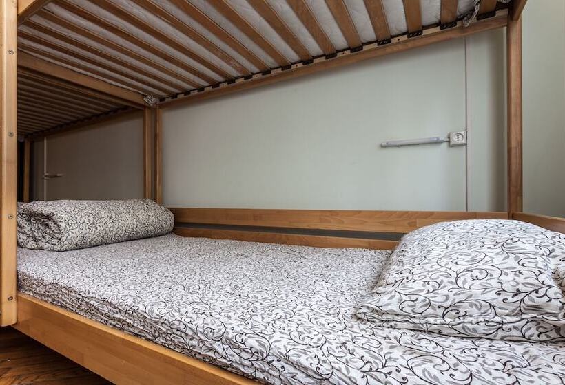 سرير فى غرفة مشتركه, Centrum Hostel