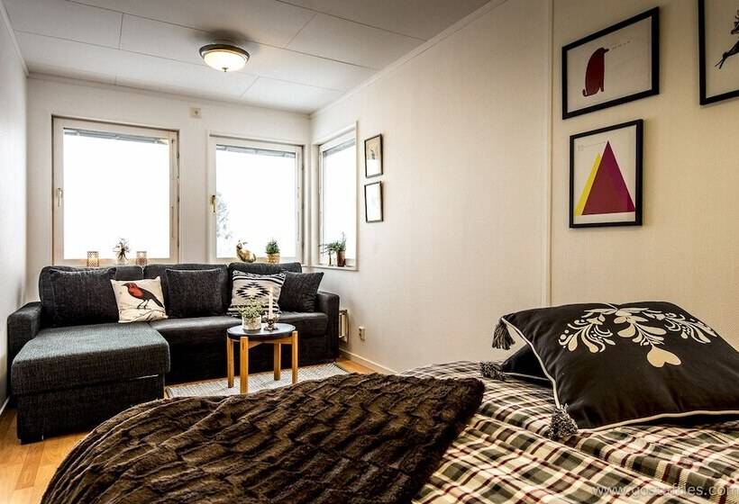 חדר משפחתי חדר אמבטיה משותף, åre Bed & Breakfast