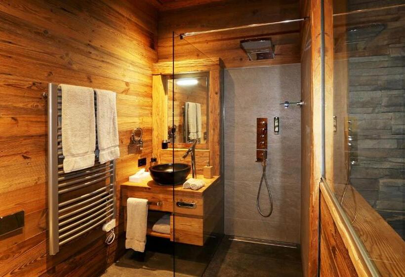 キングサイズベッドのデラックスルーム, Amber Ski In/out Hotel & Spa