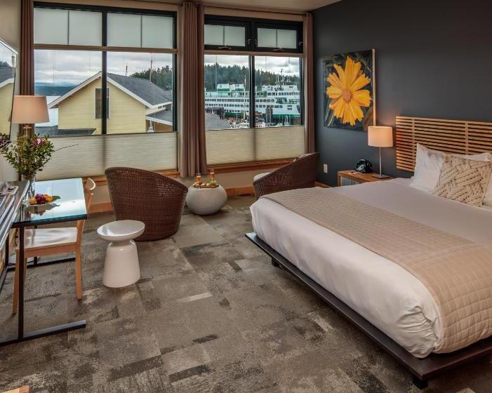 Номер Deluxe Кровать Кинг, Island Inn At 123 West