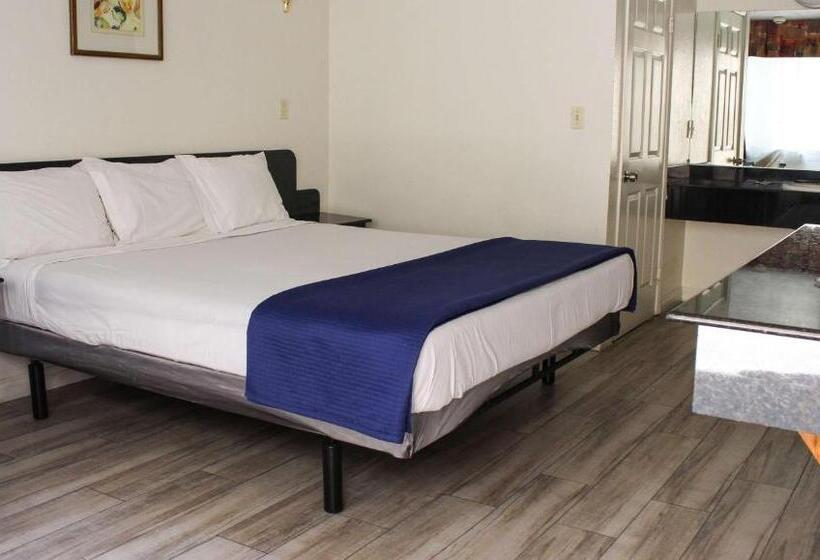 اتاق لوکس با تخت بزرگ, Motel 6 Glendale Ca Pasadena Burbank Los Angeles