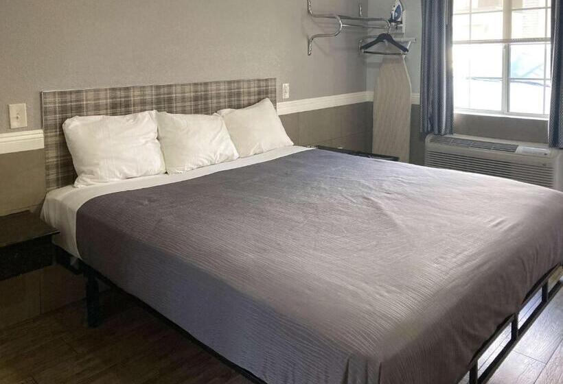 اتاق استاندارد با تخت بزرگ, Motel 6 Glendale Ca Pasadena Burbank Los Angeles