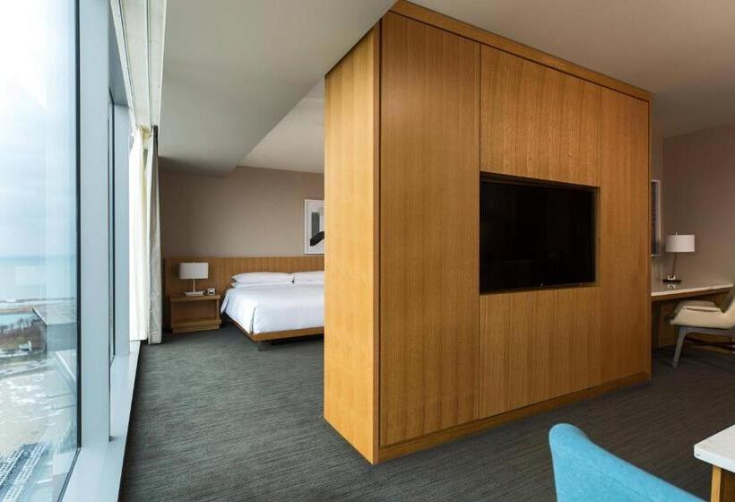 Quarto Standard Cama King, Marriott Marquis Chicago
