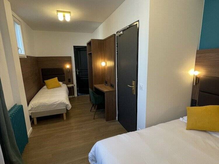 Habitació Triple Comfort, The Originals Boutique, Hôtel Le Marignan,le Havre Centre Gare