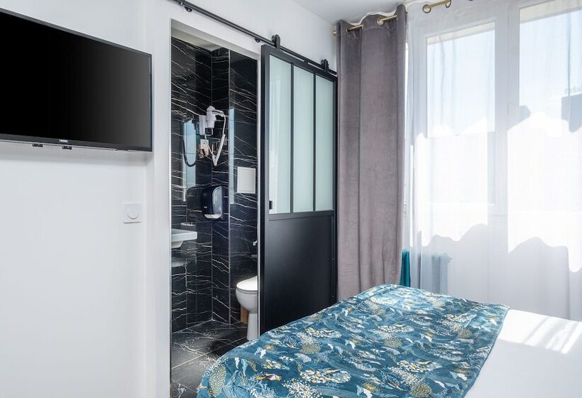Habitación Comfort Individual, The Originals Boutique, Hôtel Le Marignan,le Havre Centre Gare