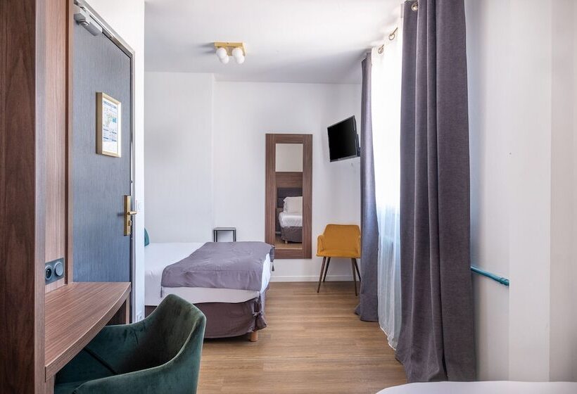 Habitació Triple Comfort, The Originals Boutique, Hôtel Le Marignan,le Havre Centre Gare