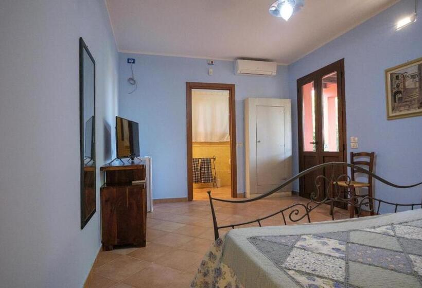 اتاق استاندارد سه تخته با چشم‌انداز باغ, Agriturismo Niccoland