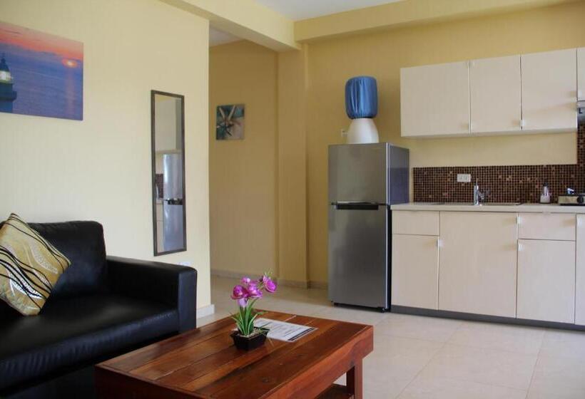 آپارتمان 1 خوابه با چشم‌انداز استخر, Reef Beach Resort