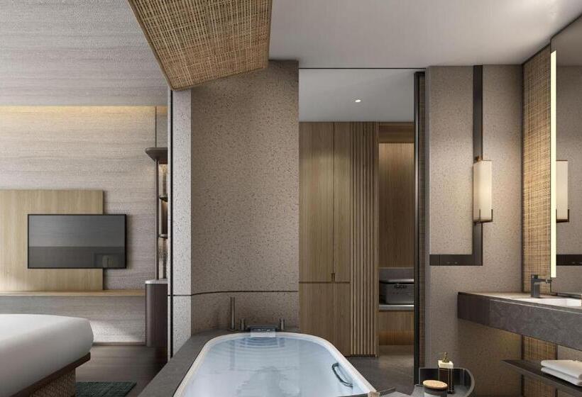 海景标准间露台, Zhuhai Dong Ao Island Marriott Resort And Spa