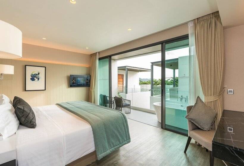 풀장 전망 디럭스 룸, My Beach Resort Phuket