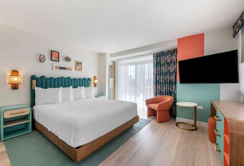 Номер Стандарт, Inn At The Pier Pismo Beach, Curio Collection By Hilton