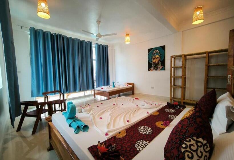 Четырехместный Номер Deluxe, Diacarisma Boutique Resort Nungwi