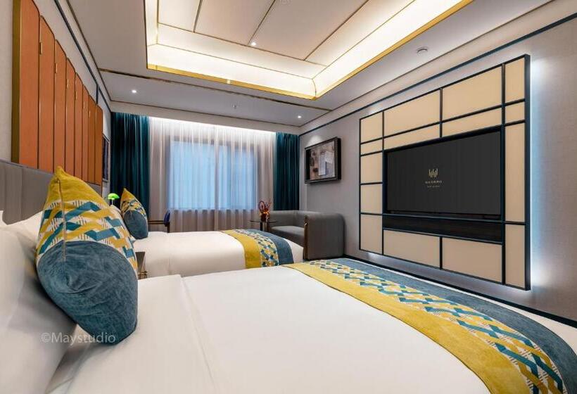 Quarto deluxe, 上海南京东路铂金万澳酒店