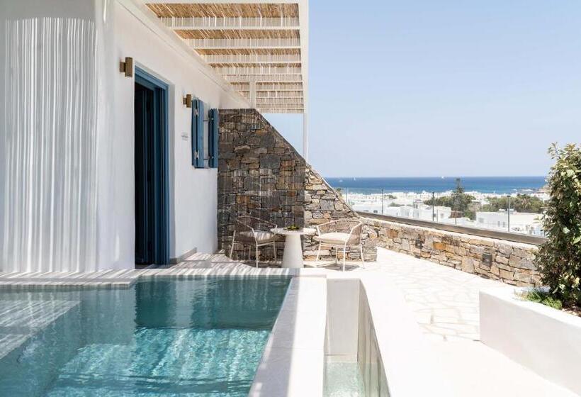 Люкс Deluxe Вид на Море, Aura Suites Paros