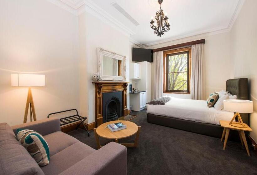 带皇后床的套间, The Parkview Hotel Mudgee