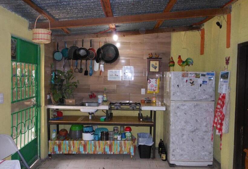 スタンダード４人部屋, Hostal Casa Huasteca