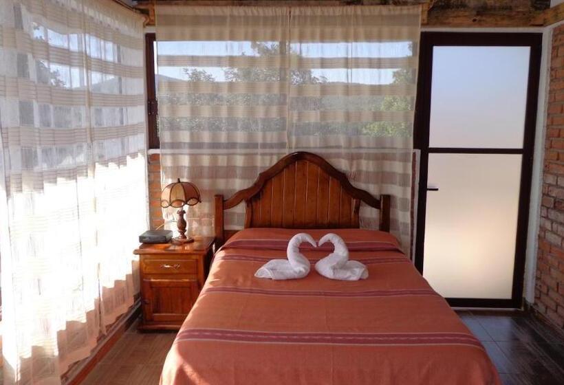 스탠다드 룸 더블 침대 2개, Zirahuén Cuin Habitaciones Rústicas