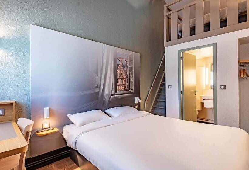 Четырехместный Номер Стандарт, B&b Hotel Morlaix